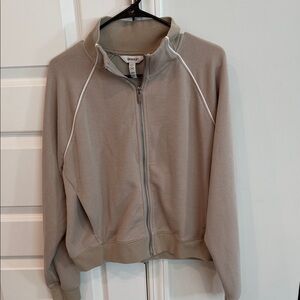 SPANX AirPiquè Track Jacket Size XL